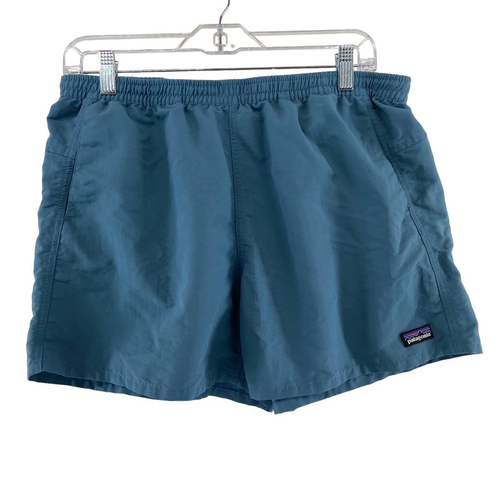 Patagonia Womens Blue Baggies Shorts Sz Large